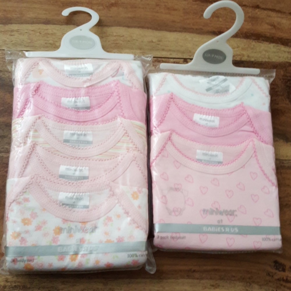 NWT  Babies R US- Miniwear Onesies (2 packages),